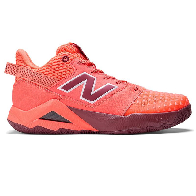 New Balance Coco CG2 (D) Womens Tennis Shoe - Urgent Red/Monarch Burgundy