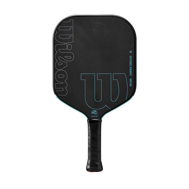 Wilson Cadence Edgeless 16 Black/Blue Pickleball Paddle