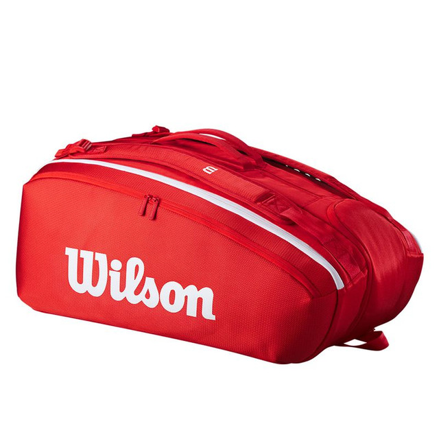 Wilson Super Tour 15 Pack Tennis Bag - Red