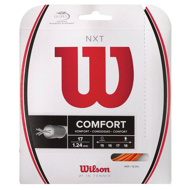 Wilson NXT 17G Neon Orange Tennis String