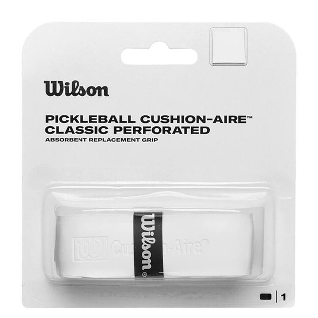Wilson Classic Perforated Pickleball Replacement Grip - White
