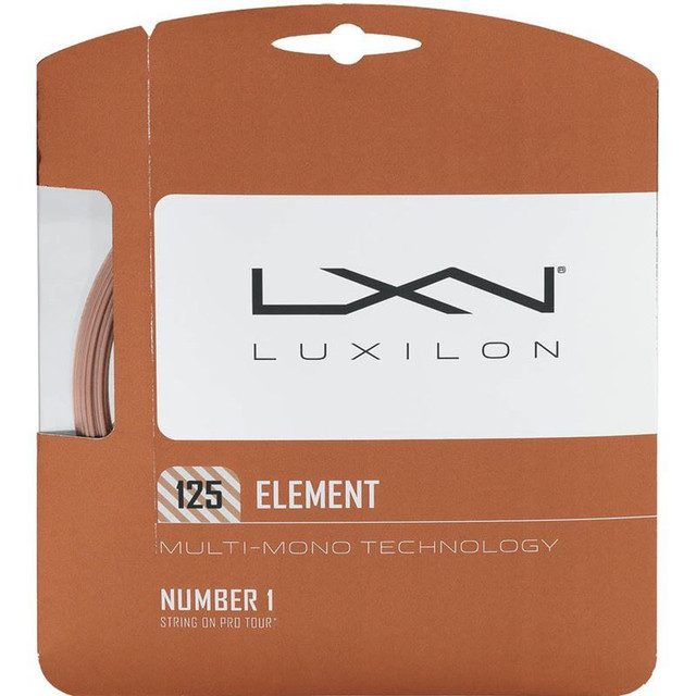 Luxilon Element 125 Copper Tennis String
