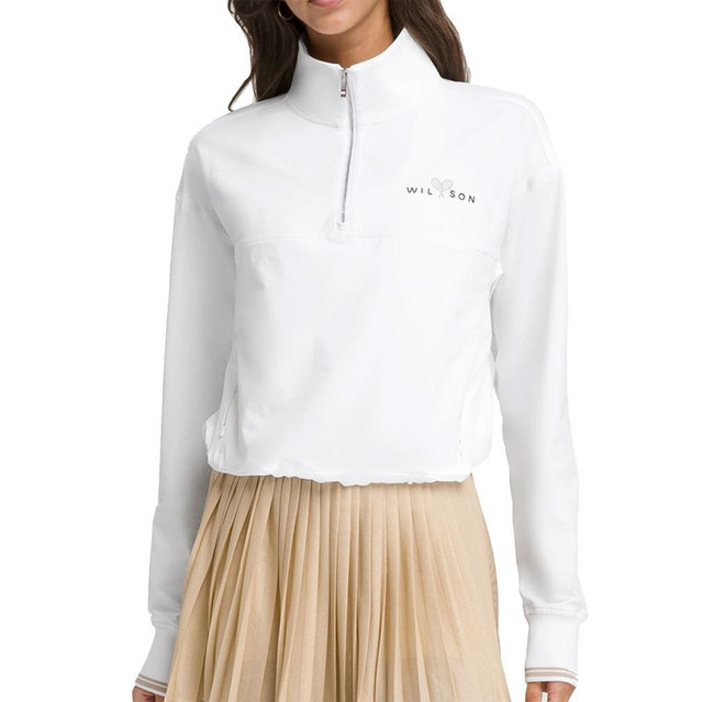 Wilson Davenport Woven Pop Over - Bright White