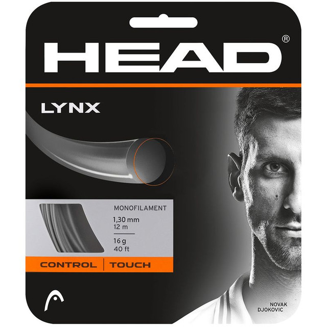 Head Lynx 16G Anthracite Tennis String