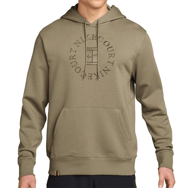 Nike Court Heritage Hoodie - Neutral Olive/Medium Olive