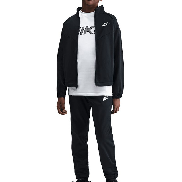 Nike Sportswear Boys Tracksuit - Black/White