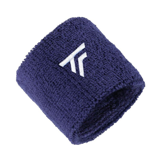 Tecnifibre Wristbands 2 Pack - Navy/White