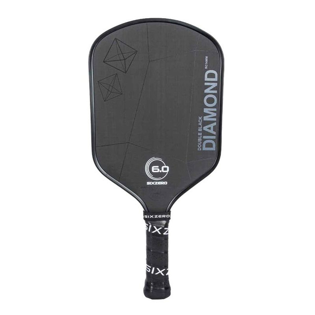 SixZero Double Black Diamond Control 14mm Pickleball Paddle DEMO