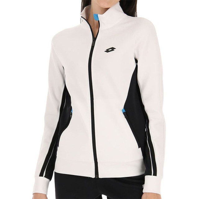 Lotto Squadra Jacket - Bright White/All Black