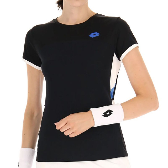 Lotto Squadra III Short Sleeve Top - Black