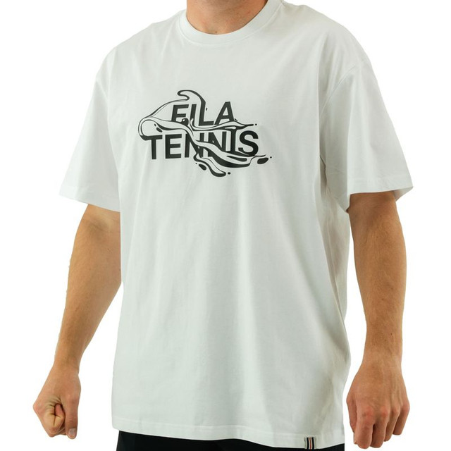 Fila Drip Graphic Tee Shirt - White