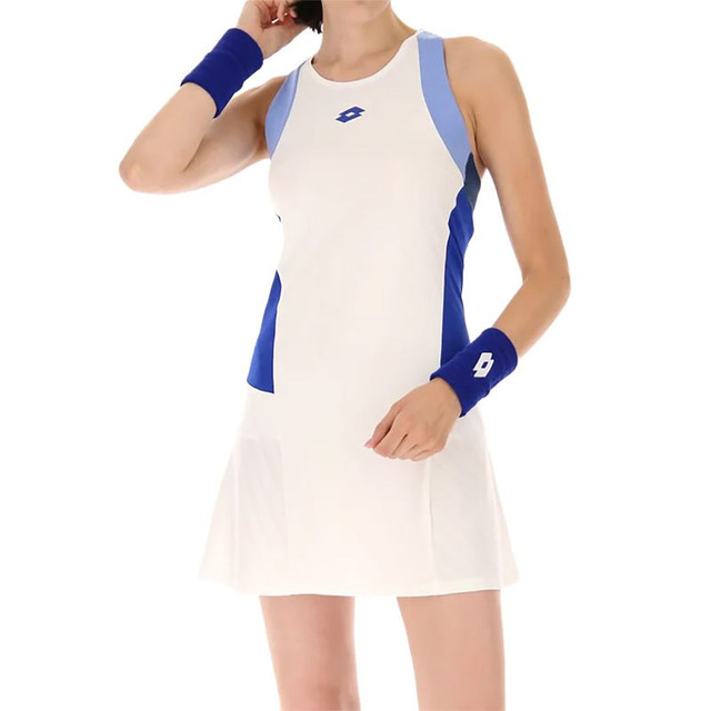 Lotto Tech 1 D1 Dress - Bright White - Final Sale
