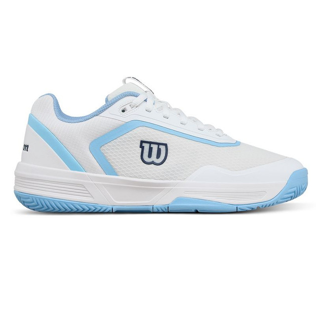 Wilson CourtGlide Womens Tennis Shoe - White/Airy Blue/Navy Blazer
