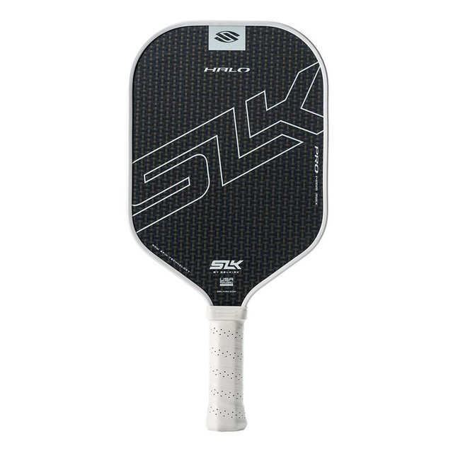 SLK Halo Pro Max Blue Pickleball Paddle DEMO