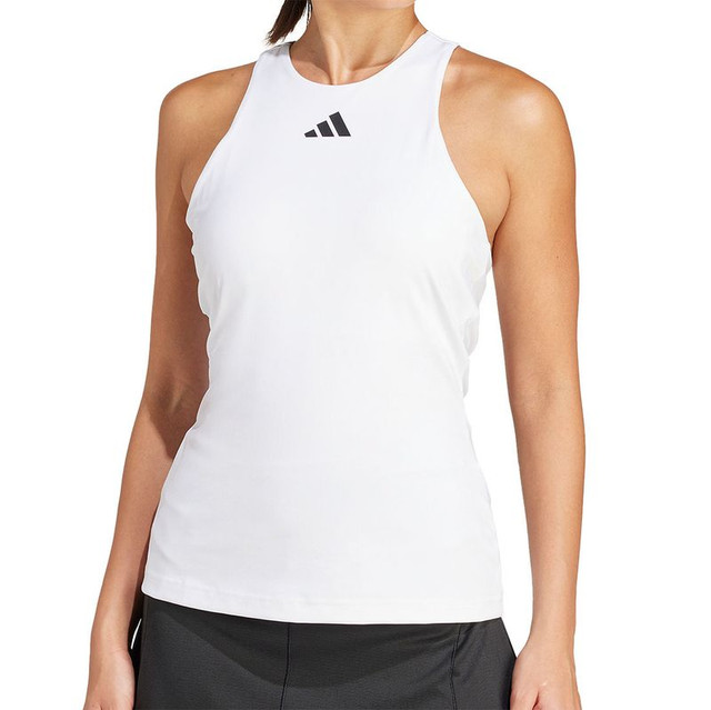 adidas Y Tank Top - White - Final Sale