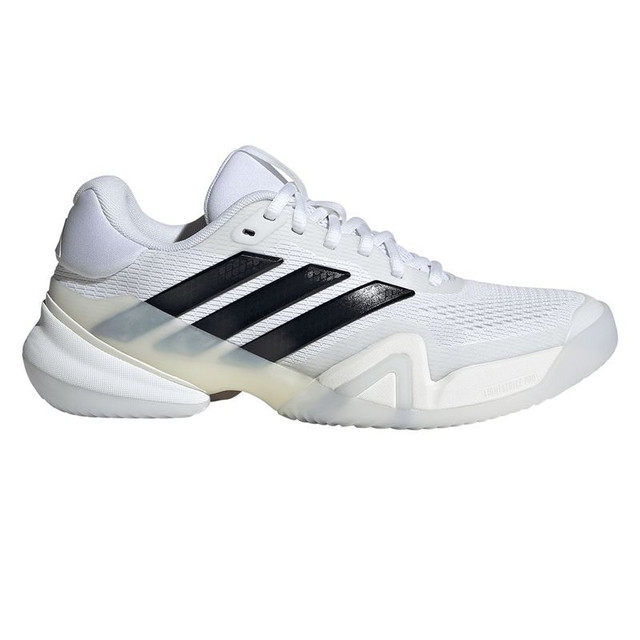 adidas Barricade 14 Womens Tennis Shoe - White/Core Black/White