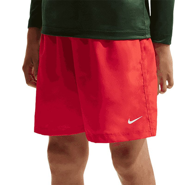 Nike Boys Dri Fit Short - Light Crimson/White