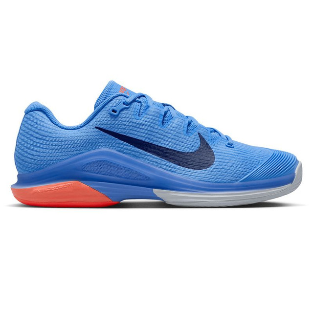 Nike Zoom Vapor 12 Mens Tennis Shoe - Hydrogen Blue/Midnight Navy/Hot Lava
