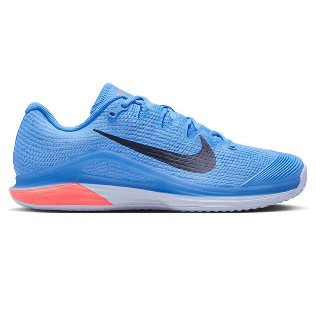 Nike Zoom Vapor 12 Mens Clay Tennis Shoe - Hydrogen Blue/Midnight Navy/Hot Lava
