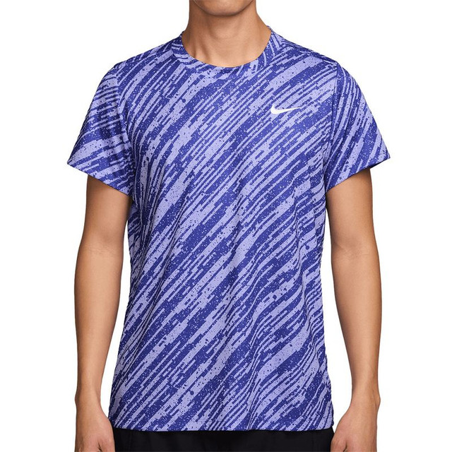 Nike Court Printed Victory Crew - Lapis/White