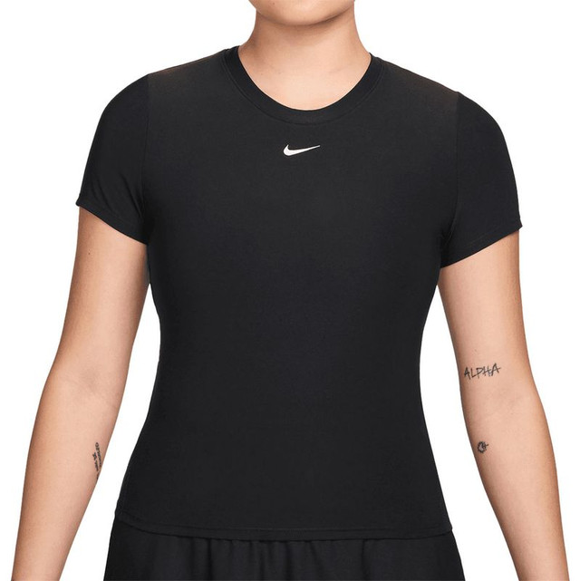 Nike Victory Short Sleeve Top - Black/White