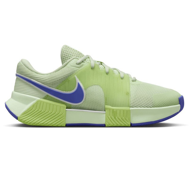 Nike Zoom GP Challenge 1.5 Womens Tennis Shoe - Pale Volt Tint/Sapphire/Lab Green/White