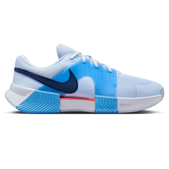 Nike Zoom GP Challenge 1.5 Mens Tennis Shoe - Hydrogen Blue/Midnight Navy/Hot Lava