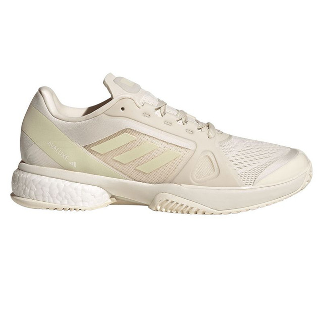 adidas Avaluxe Womens Tennis Shoe - Chalk White/Ice Gold Metallic/Zero Metallic