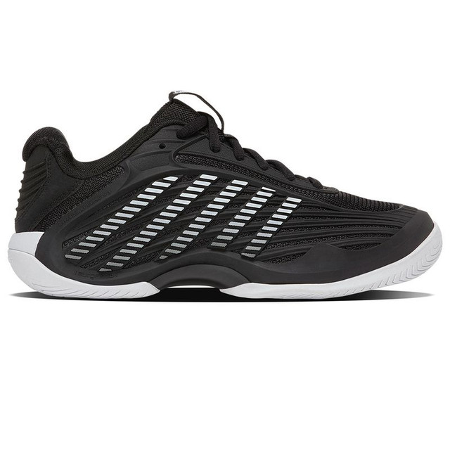 K Swiss Hypercourt Express 3 Wide (D) Womens Tennis Shoe - Black/White