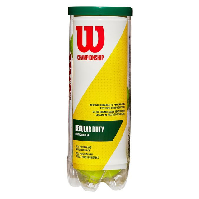Wilson Championship Regular Duty Tennis Balls (Can)