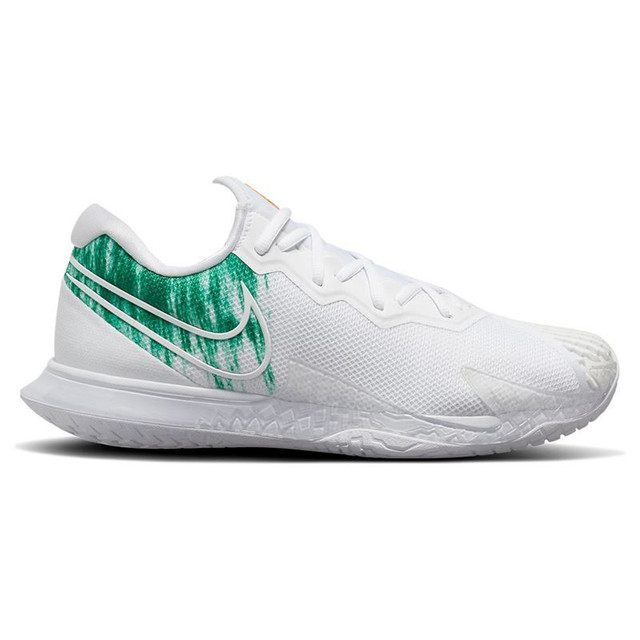 Nike Court Air Zoom Vapor Cage 4 Mens Tennis Shoe - White/Clover