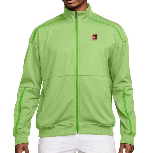 Nike Court Heritage Jacket - Light Liquid Lime/Mean Green