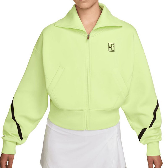 Nike Court Advantage Jacket - Light Lemon Twist/Black