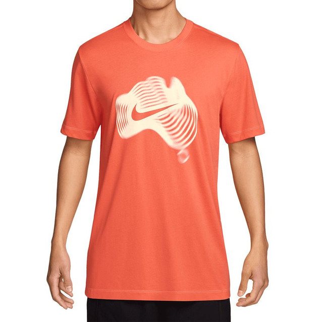 Nike Court Tee Shirt - Turf Orange/Sail