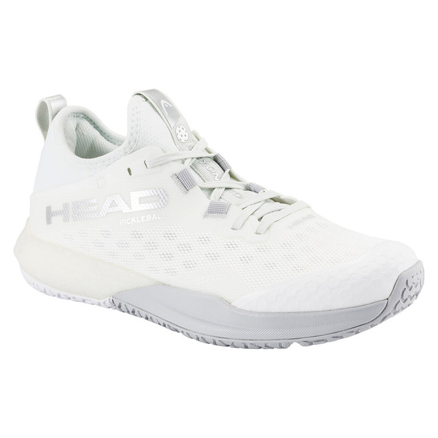 Head Motion Pro Womens Pickleball Shoe - White/Light Grey