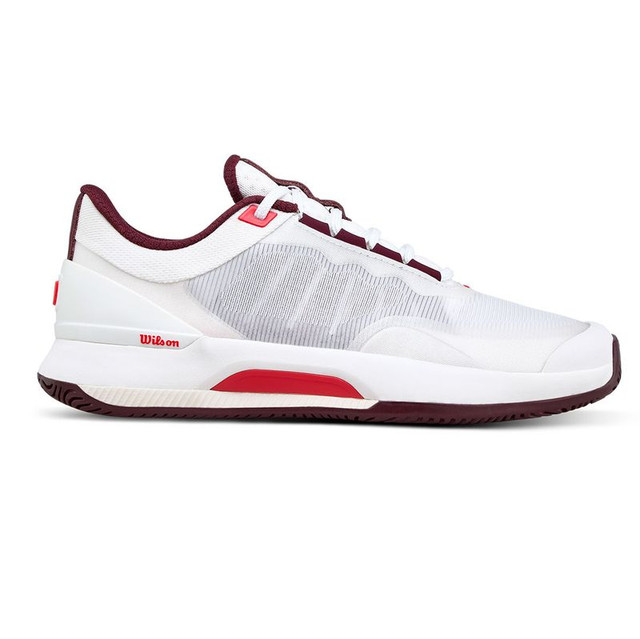 Wilson Intrigue Tour BTT Womens Tennis Shoe - White/Port Royal/Infrared