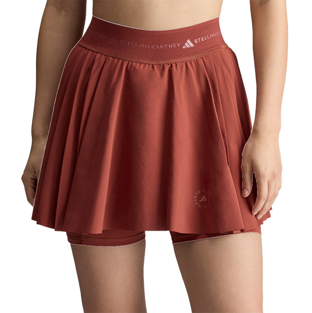 adidas by Stella McCartney Pleated Skirt - Burnt Sienna