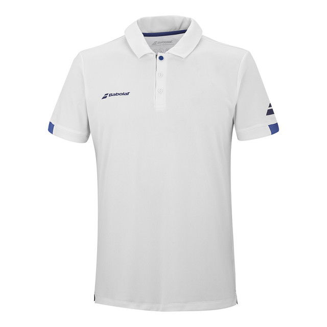 Babolat Play Polo Boys Shirt - White