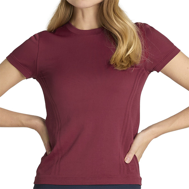 Wilson Pro Seamless Tee Shirt - Cranberry