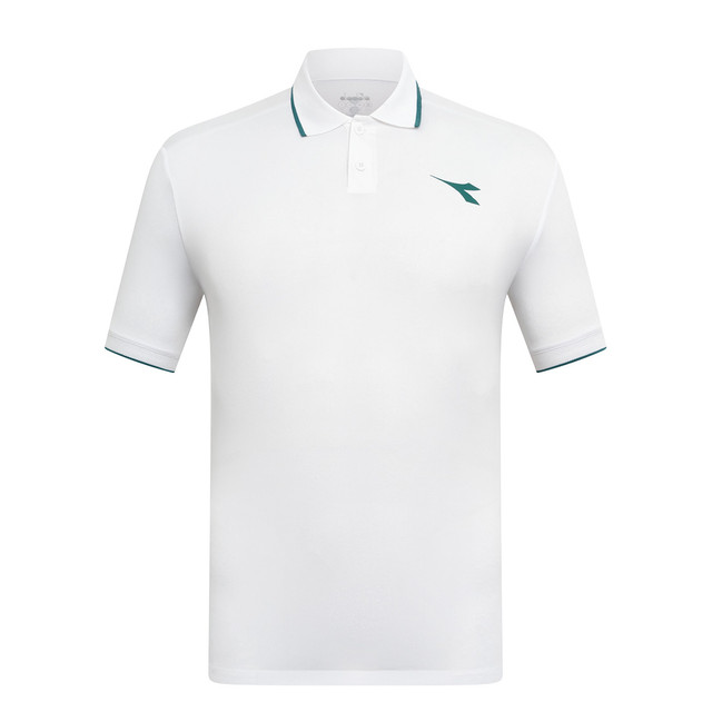 Diadora Match Polo - Optical White