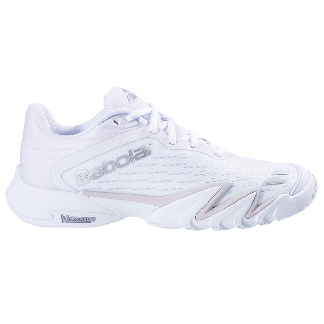 Babolat Premura 3 Womens Padel Shoe - White/Silver