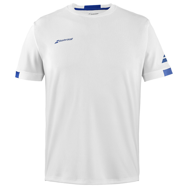 Babolat Play Crew Neck Shirt - White