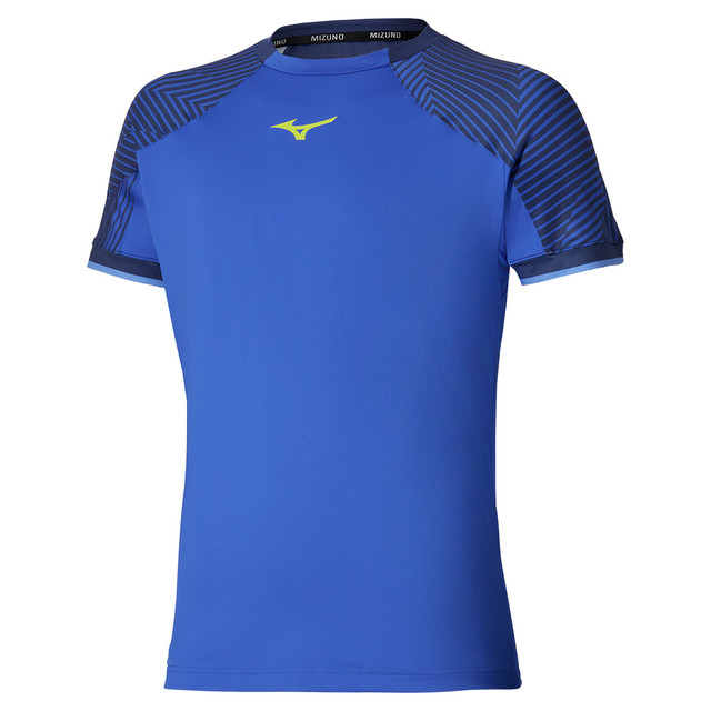 Mizuno Shadow Tee - Dazzling Blue