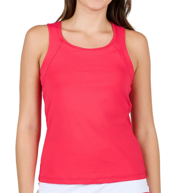 Sofibella Berry Fusion Racerback Tank Top - Berry Red