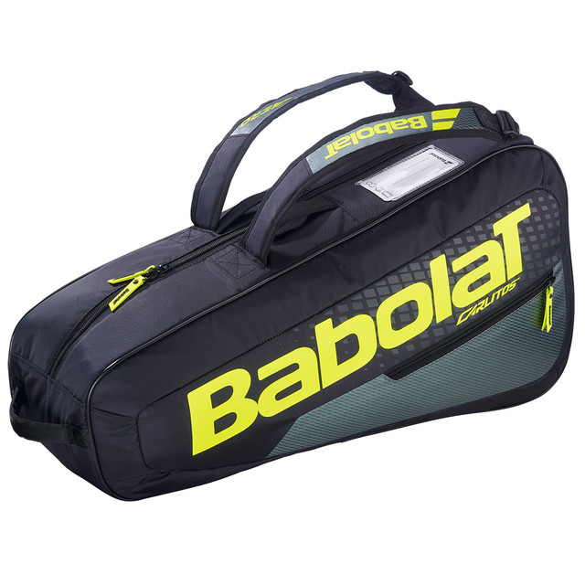 Babolat Carlitos RH Junior Tennis Bag - Black/Fluorescent Yellow