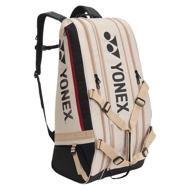 Yonex Gearlogic Racquet 9 Pack Tennis Bag - Beige