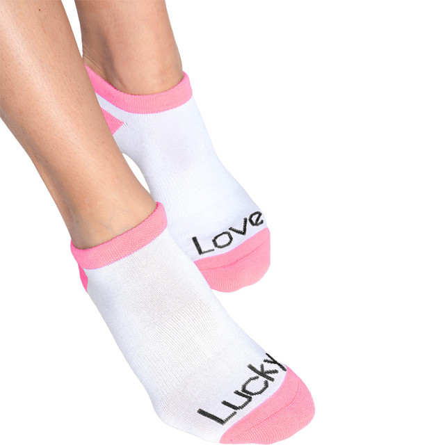 Lucky In Glow Set Sock - Hot Lava