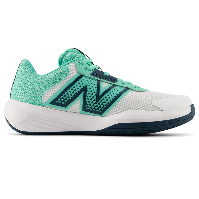 New Balance 696v6 (D) Womens Tennis Shoe - White/Deep End