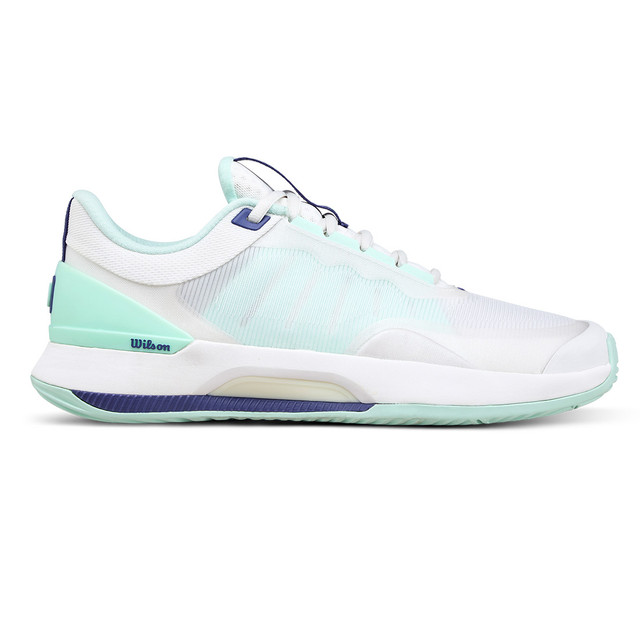 Wilson Intrigue Tour Womens Padel Shoe - White/Bay/Skipper Blue