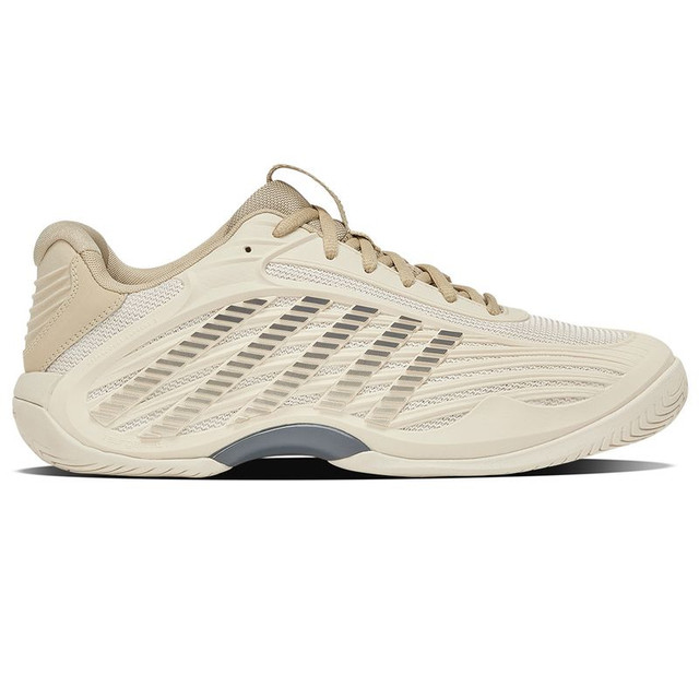 K Swiss Hypercourt Express 3 Mens Tennis Shoe - Whitecap Grey/Pale Khaki/Turbulence